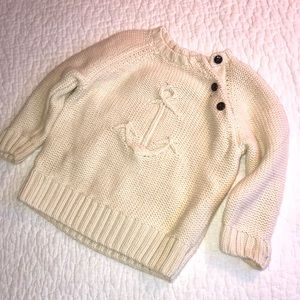 Janie and Jack Boys Sailor Sweater